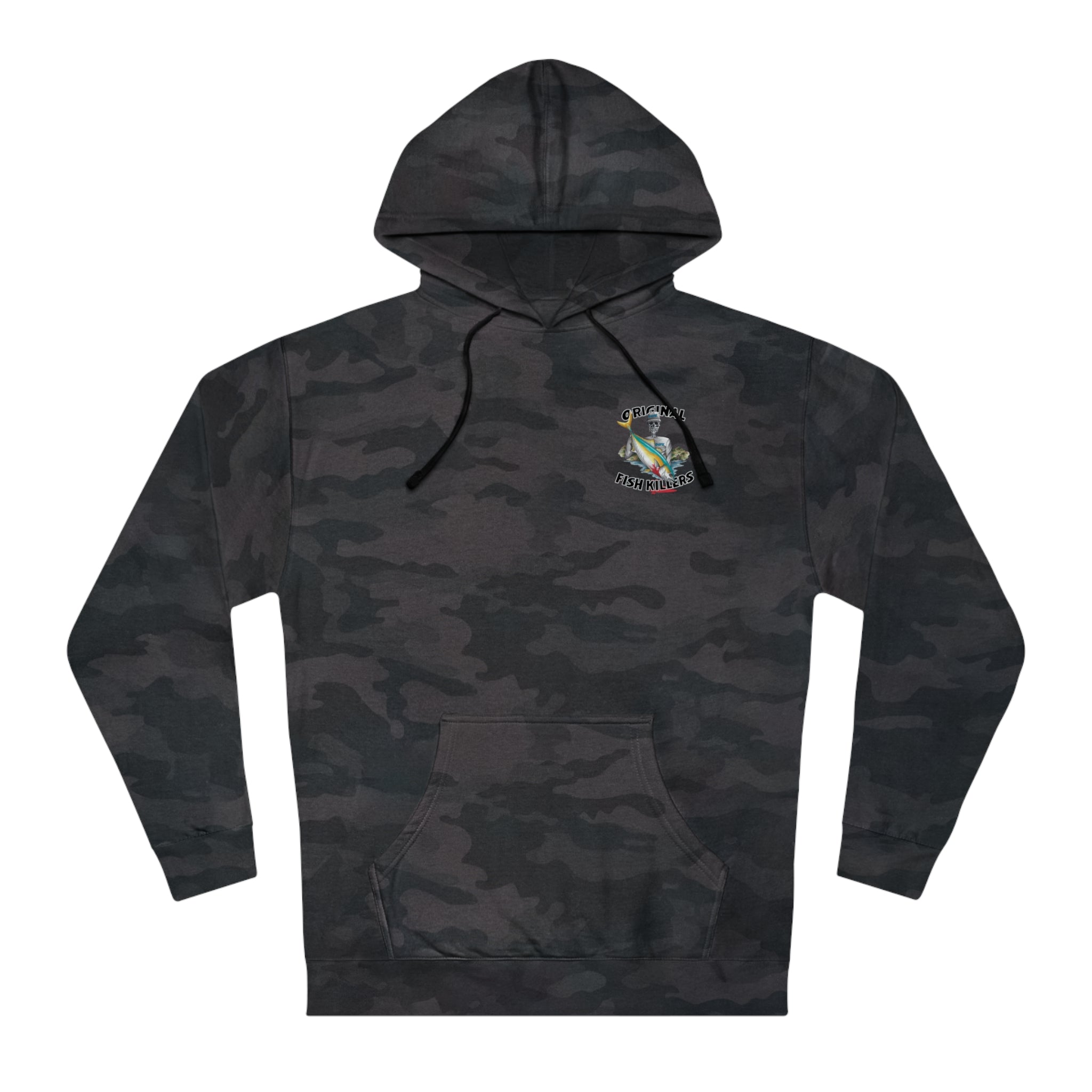 DEADMAN HOODIE- BLACK CAMO