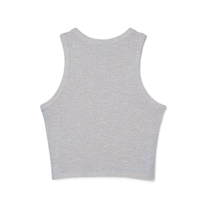 OGFK Women's Micro Rib Racer Tank Top